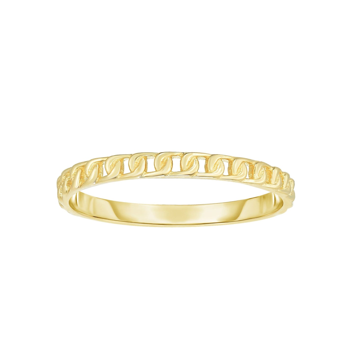 Bead Ring in 14k Yellow Gold