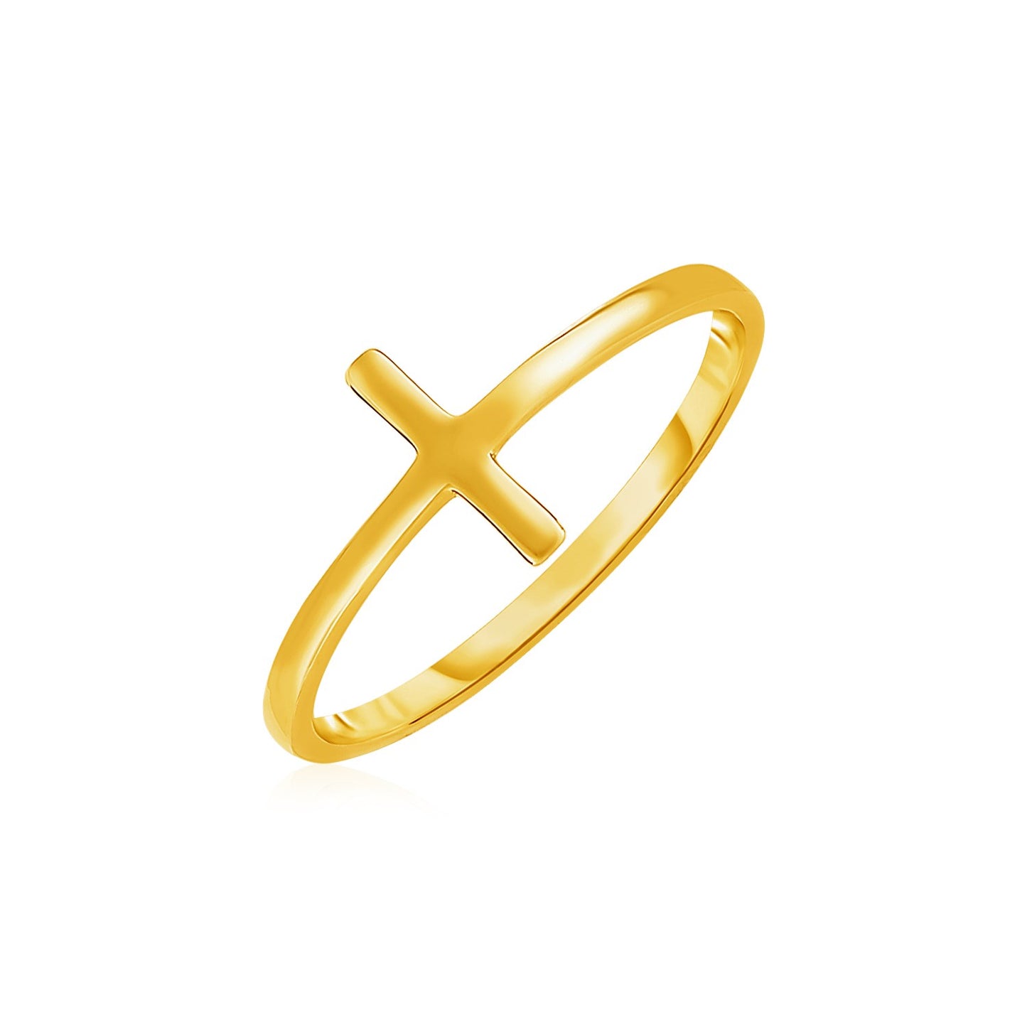  Gold T Ring
